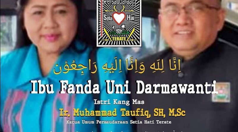 berita duka istri mas taufiq