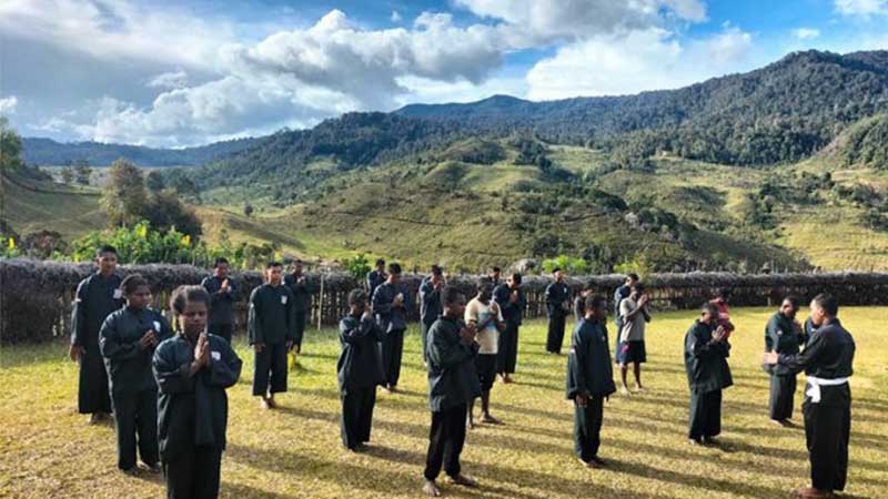 kodim-yonif-silat-papua