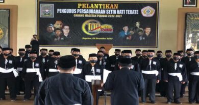 pelantikan pengurus psht cabang magetan