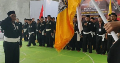 pengurus psht sragen dikukuhkan