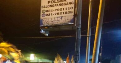 pesilat-gresik-polsek-balongpanggang-onar