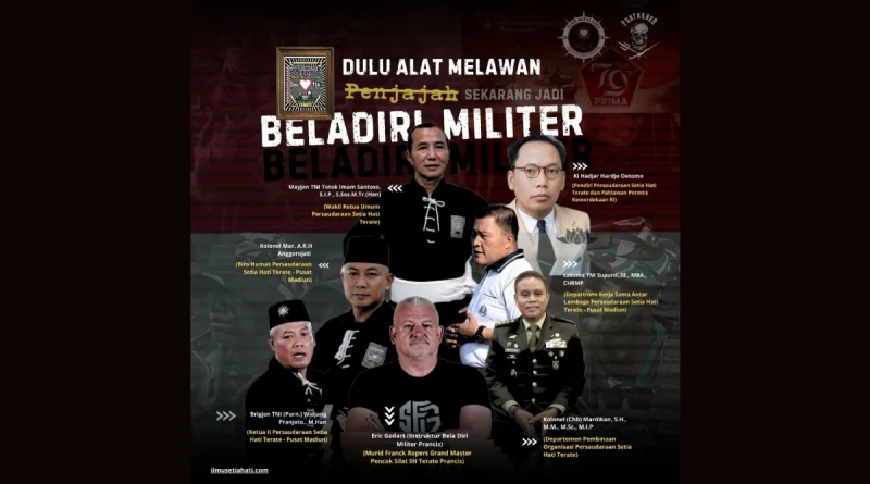 PSHT dulu melawan penjajah kini beladiri militer tni