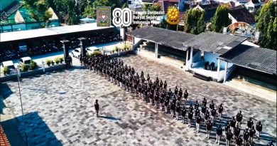 Upacara Kemerdekaan RI di Padepokan Agung Madiun PSHT Kenang Perjuangan Ki Hajar Hardjo Utomo