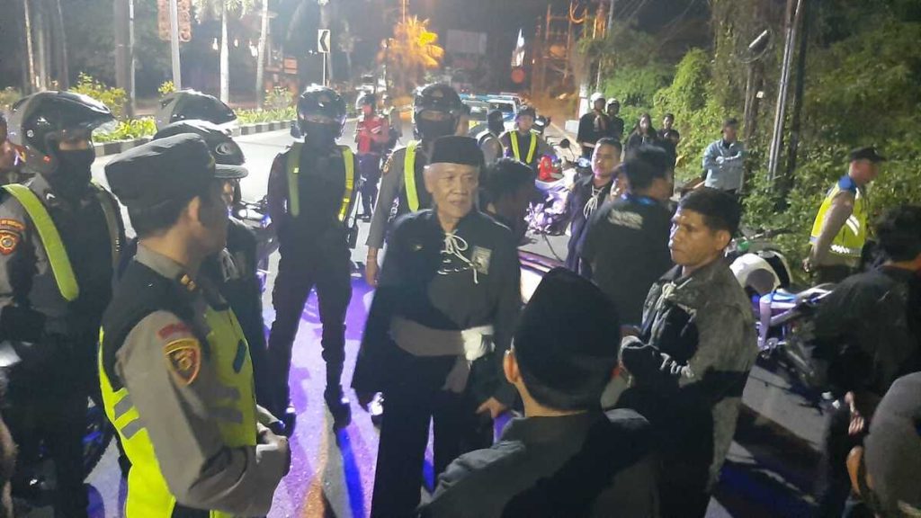 ilustrasi psht tidak terlibat demo dpr