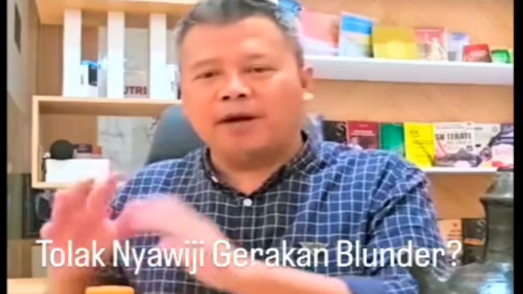sutrisno budi tolak nyawiji blunder