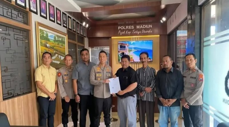 biro hukum psht silaturahmi ke polres madiun