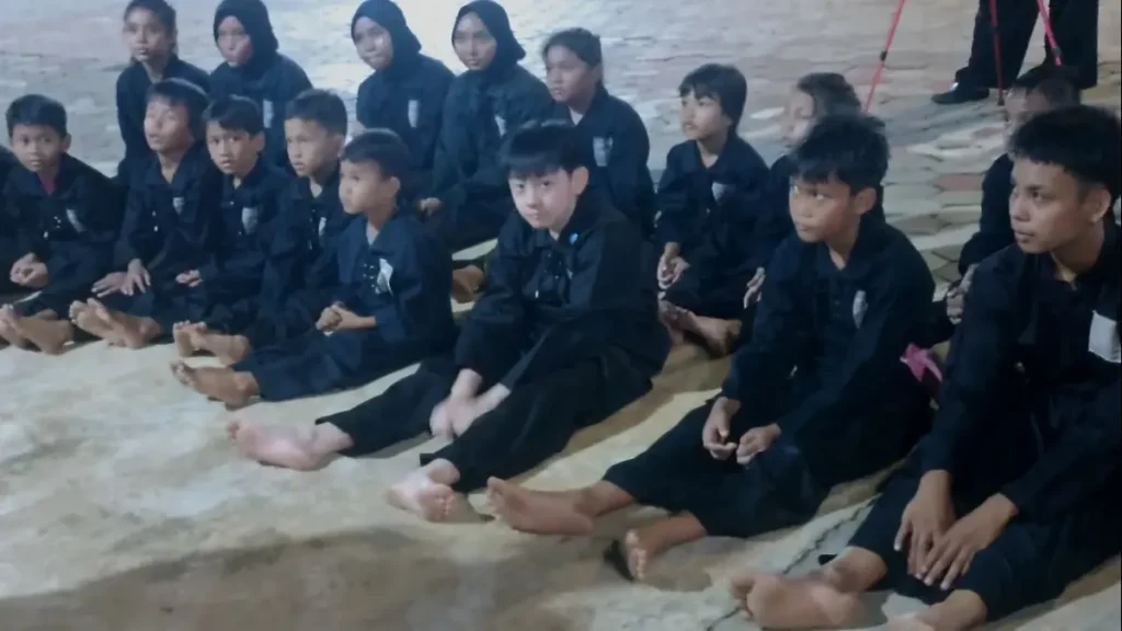 Ryu kintaro ikut latihan psht