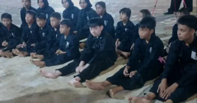 Ryu kintaro ikut latihan psht