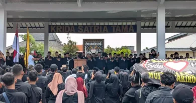 Ribuan Loyalis PSHTPM Gelar Apel Siaga tolak hasil munas ipsi 2026