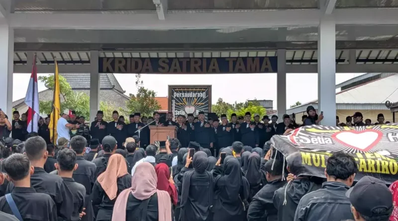 Ribuan Loyalis PSHTPM Gelar Apel Siaga tolak hasil munas ipsi 2026
