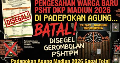 padepokan agung madiun disegel