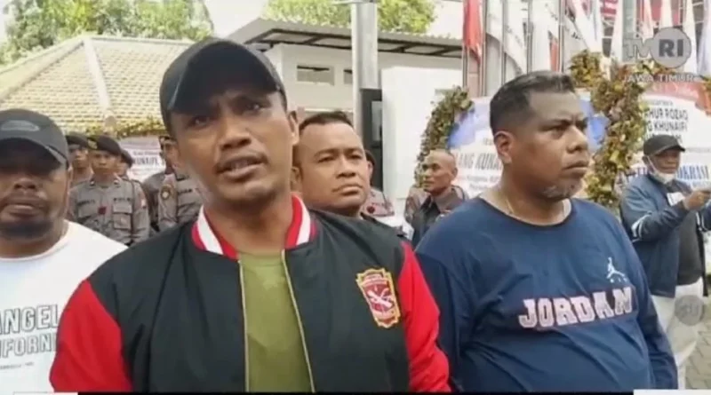 Baharudin Umasugi ketua m1r debt collector ambon