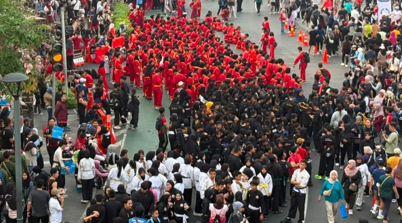 ribuan pesilat penuhi cfd agustus 2026