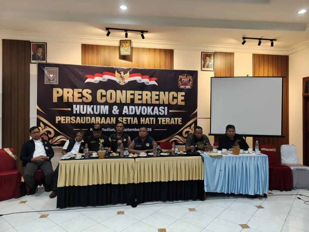 konfrensi pers haki kelas 41 psht di madiun